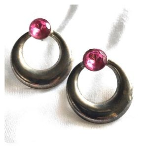 Retro Half Moon Hoops